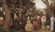 Pieter Bruegel John Baptist De Road oil